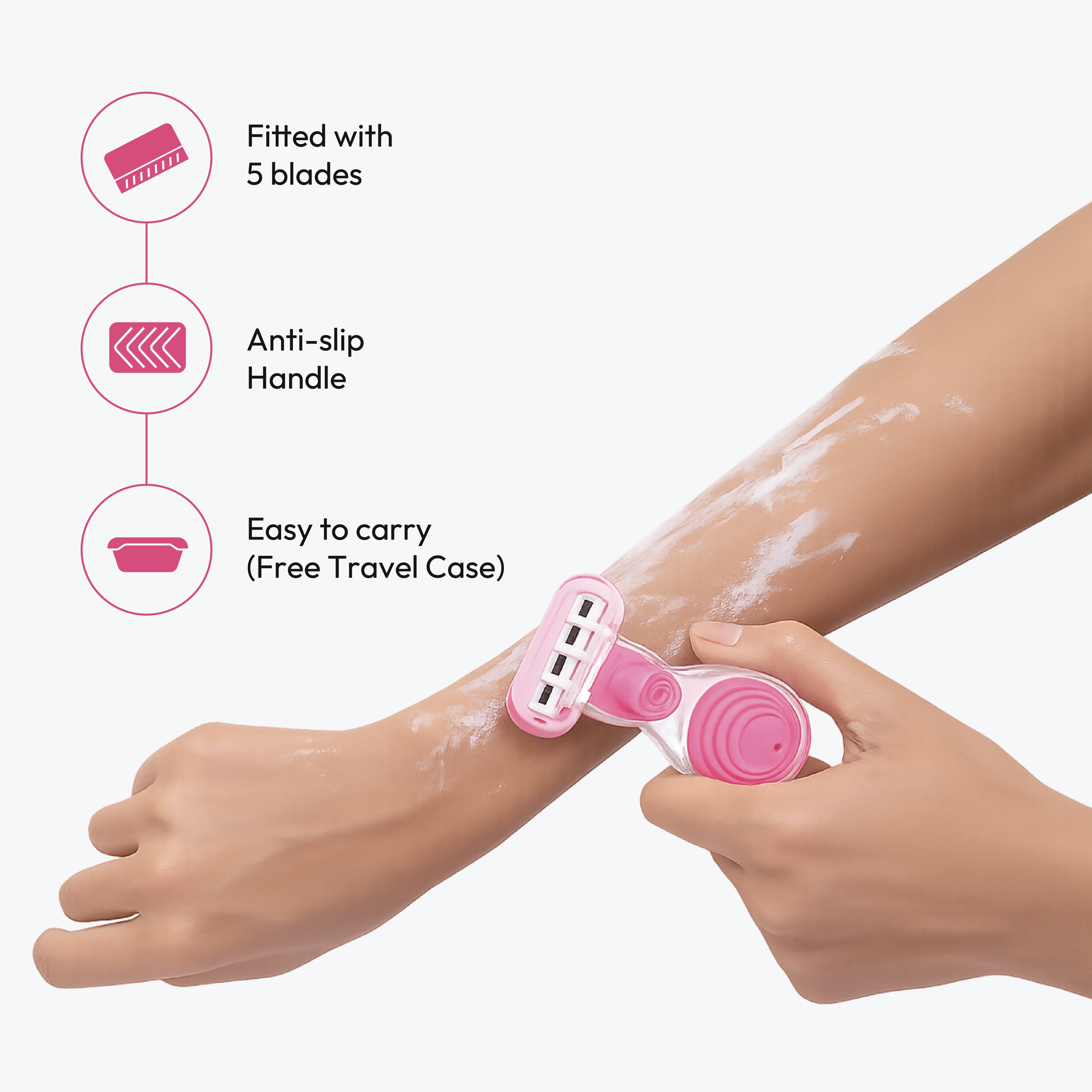 Reusable Mini Body Razor