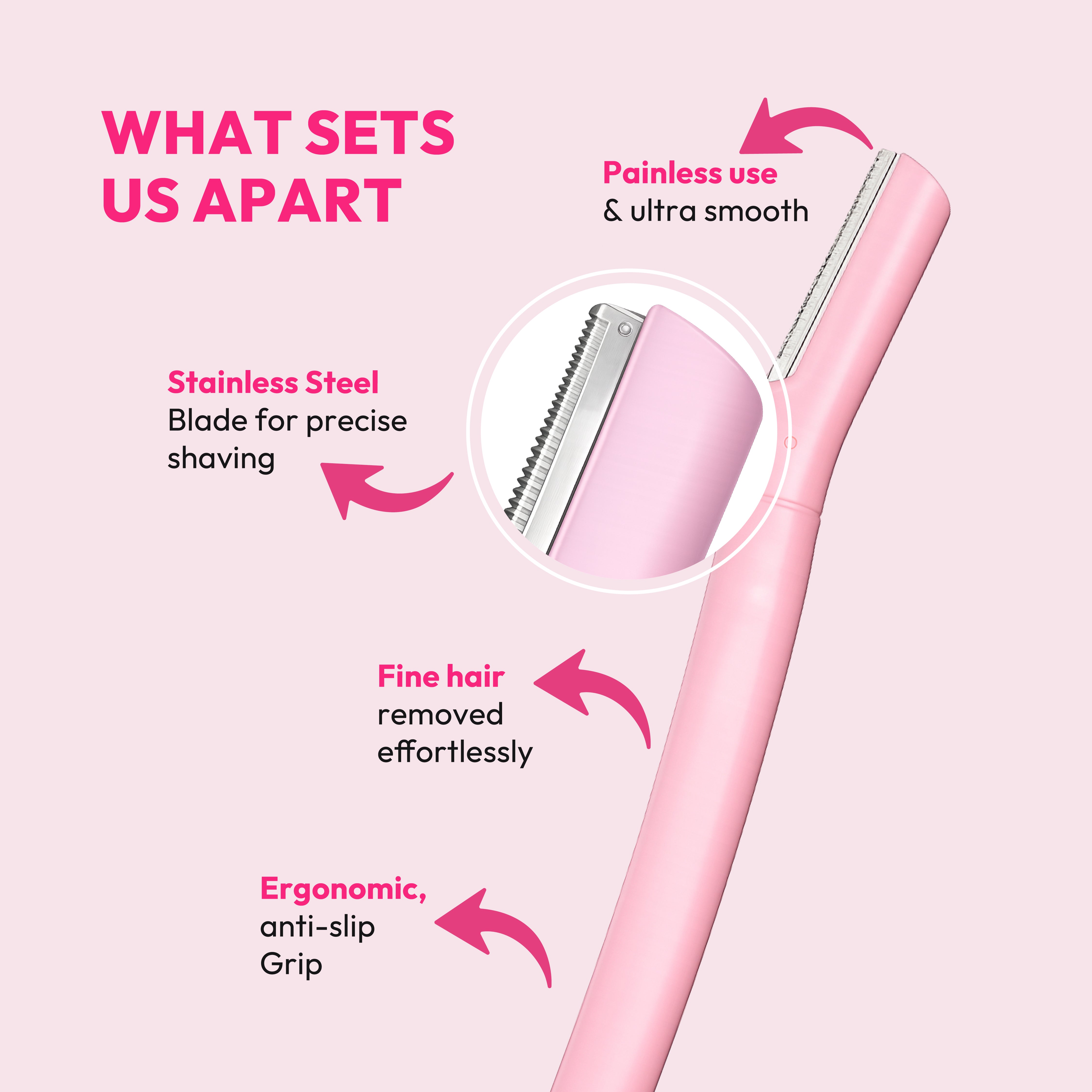 Face & Eyebrow Razor Premium