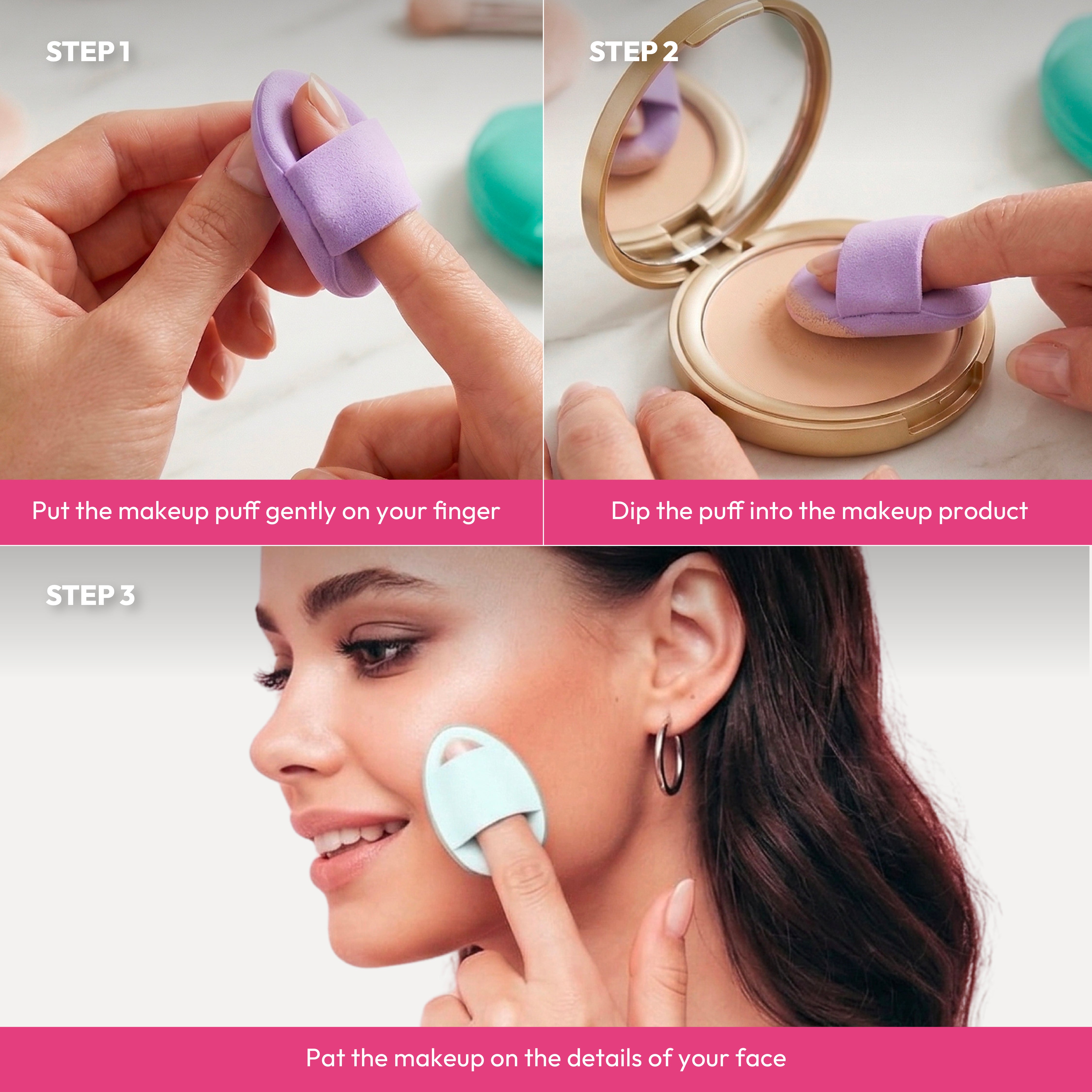 Makeup Finger Puff
