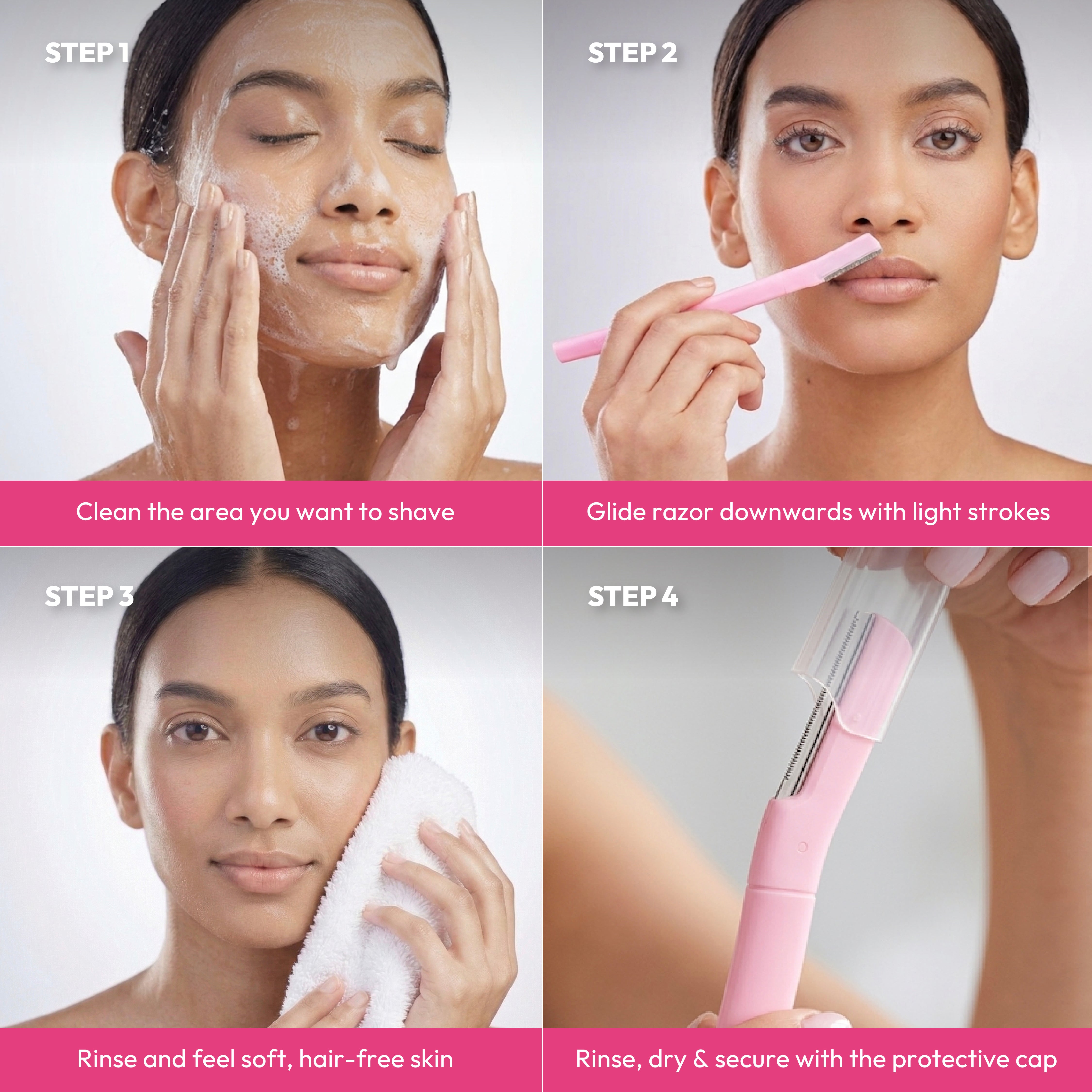 Face & Eyebrow Razor Premium
