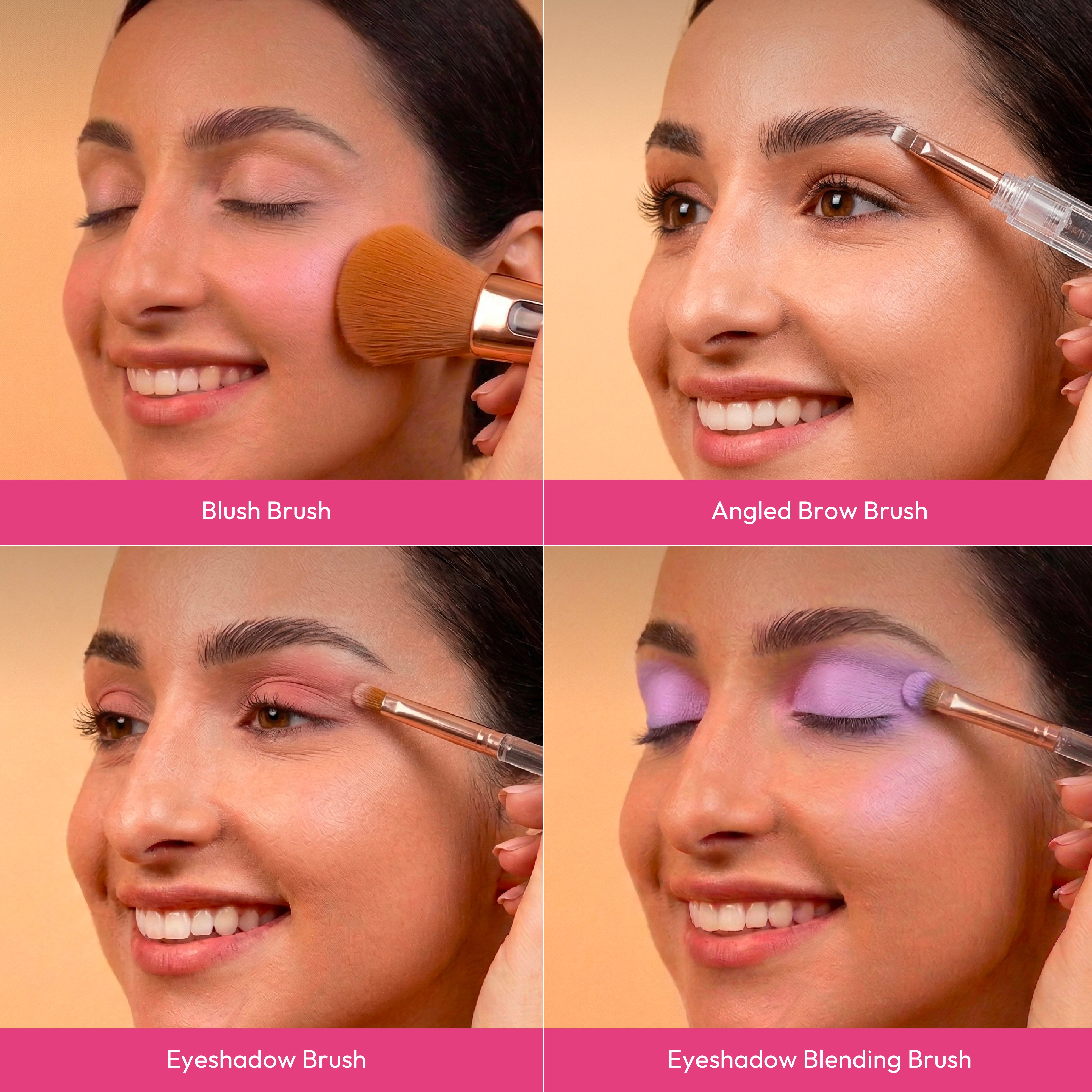 4 in 1 Makeup Brush