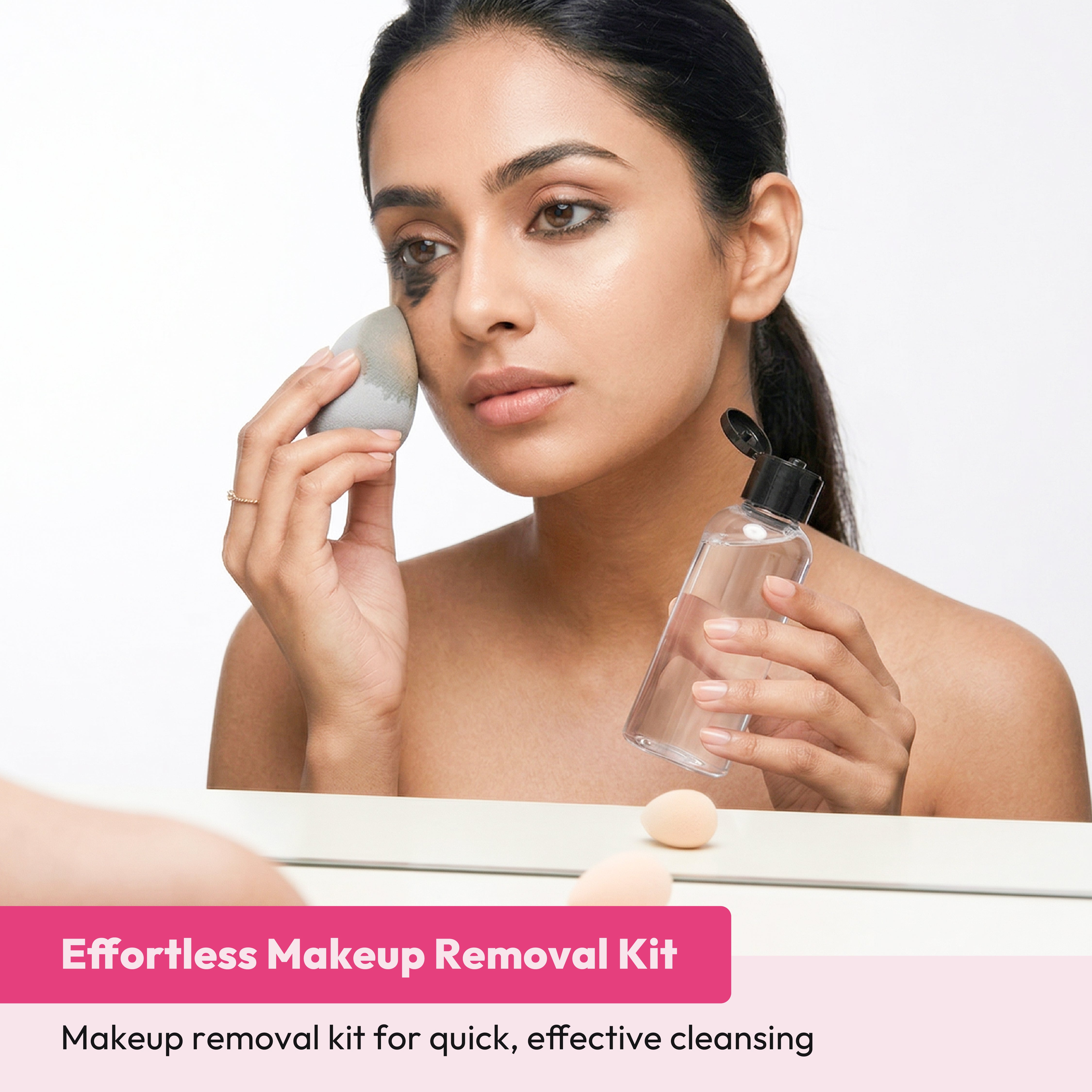 Makeup Removal Kit with Liquid