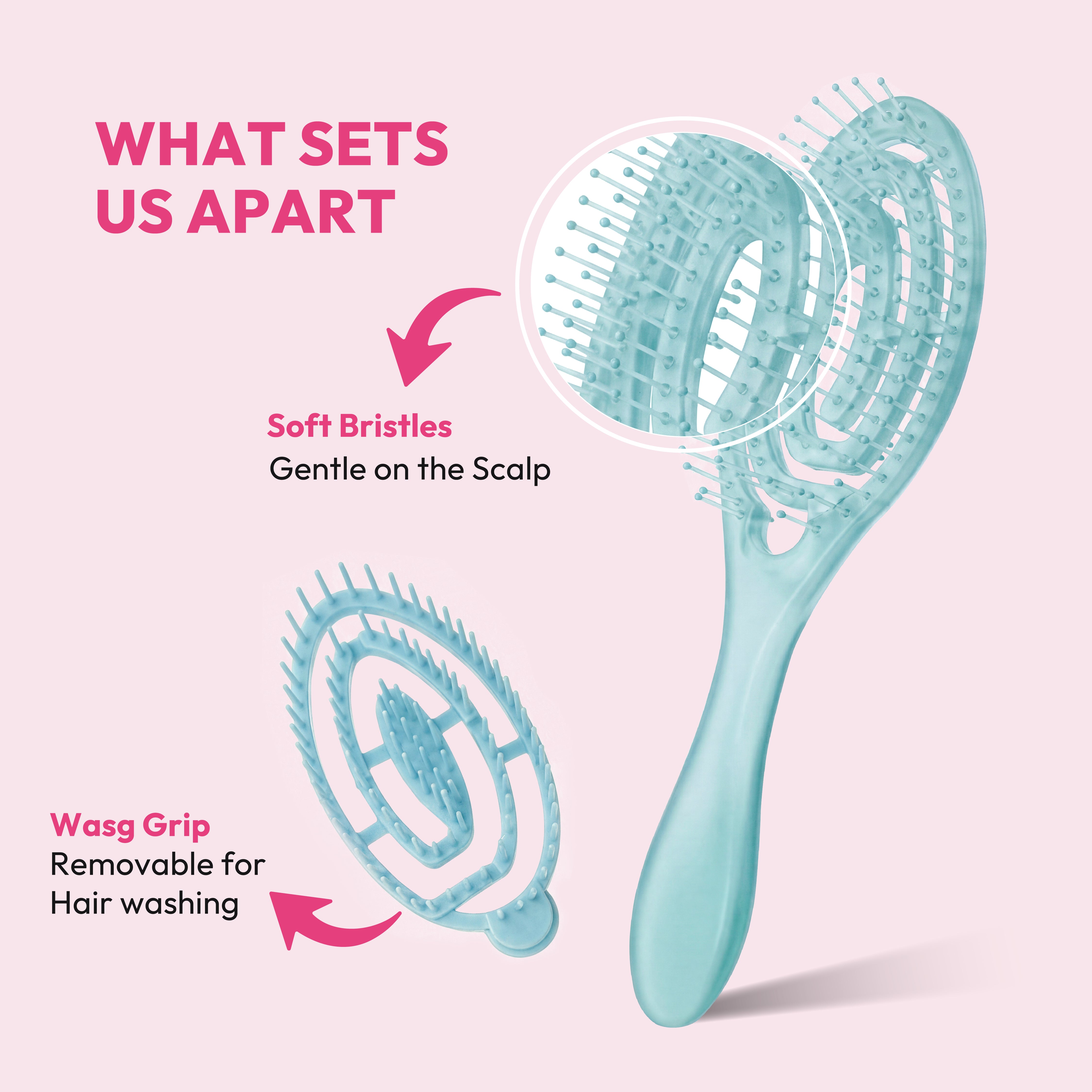 2 in 1 Vented Brush