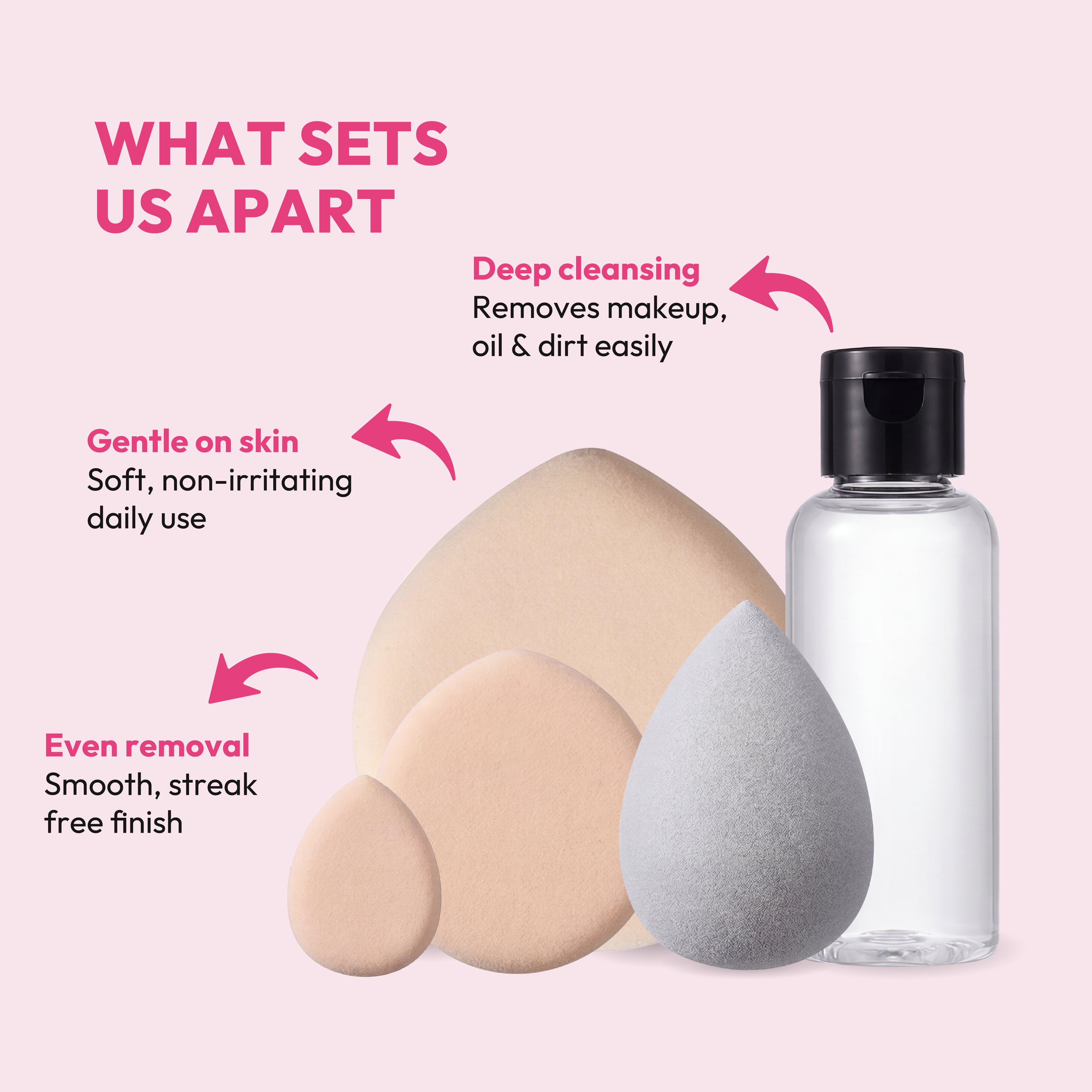 Makeup Removal Kit with Liquid