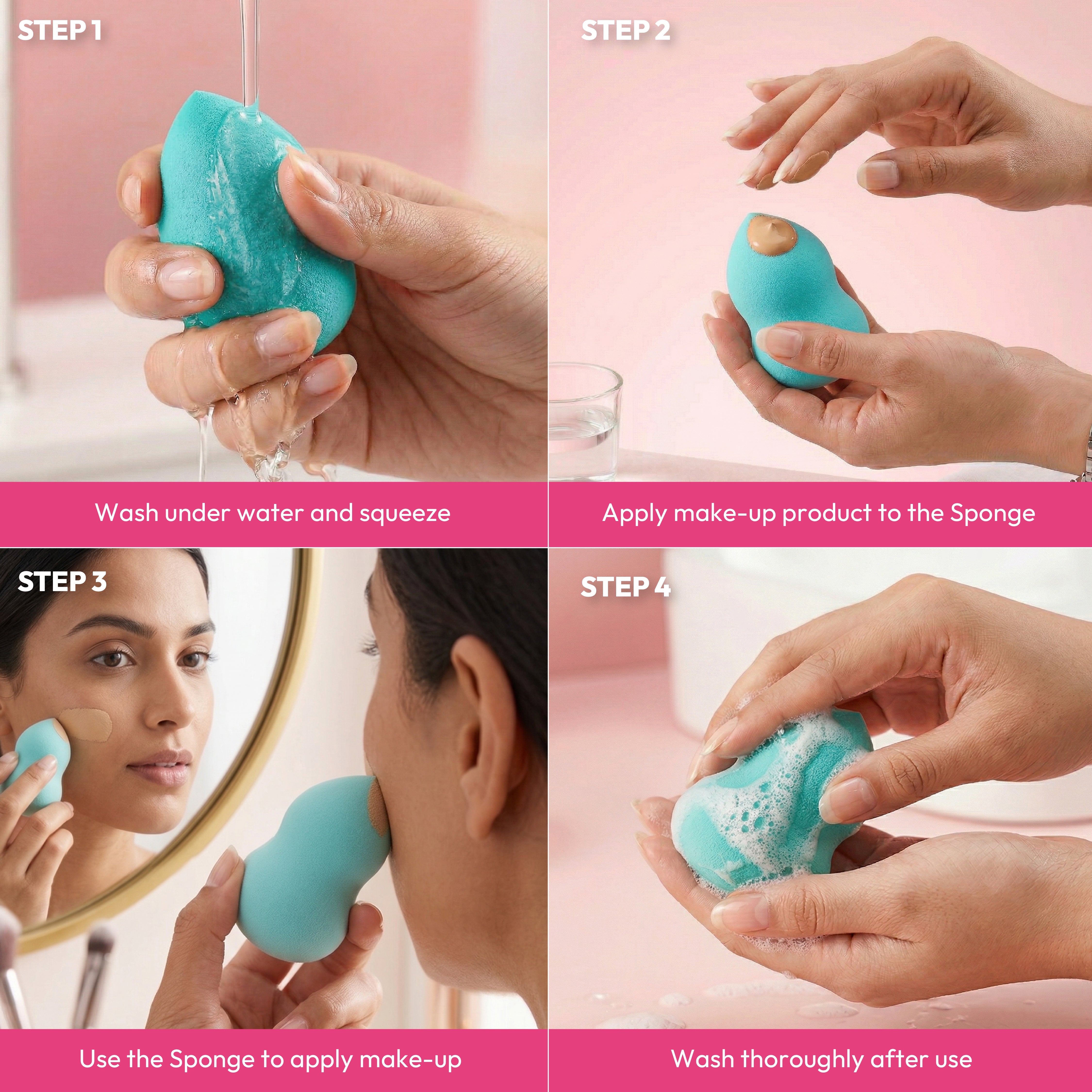 Makeup Puff Set