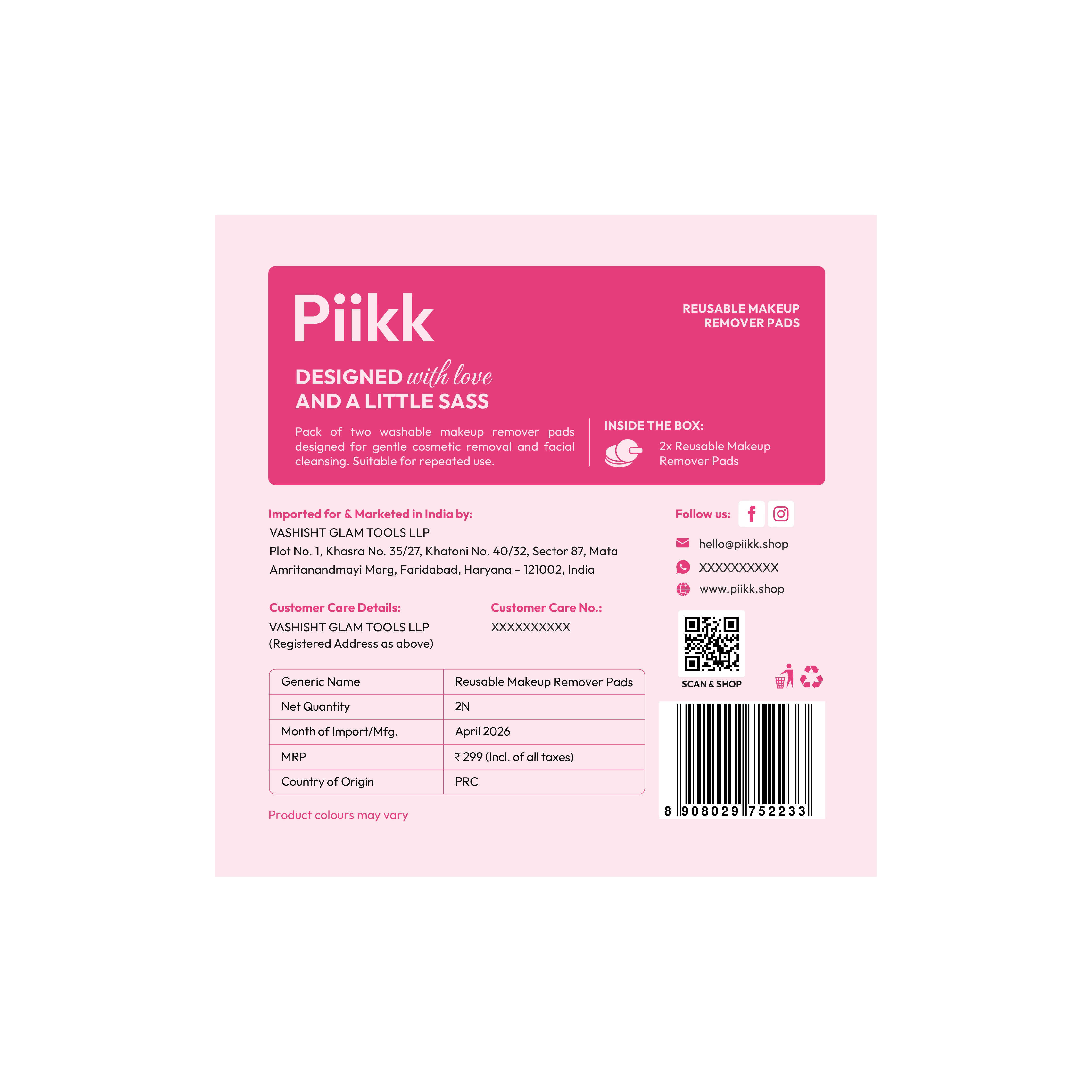 Makeup Remover Pad